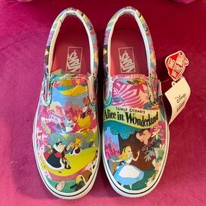 Disney Alice in Wonderland Vans NIB